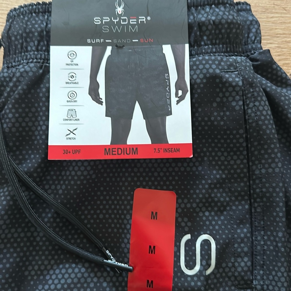 Men’s Medium Spyder Swimming Trunks